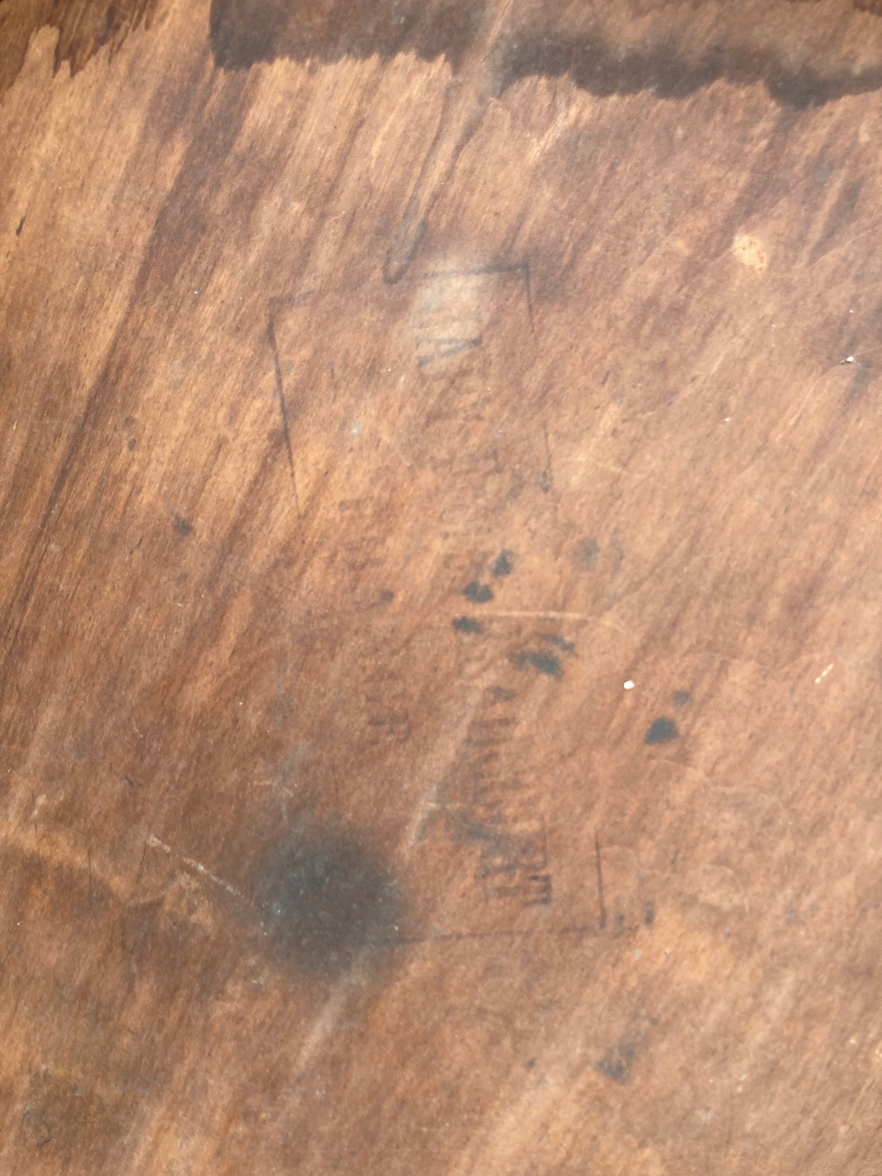 6 mismatched bistro chairs