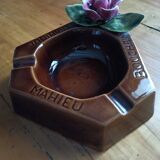 Mahieu Bouchain Ceramic Advertising Ashtray