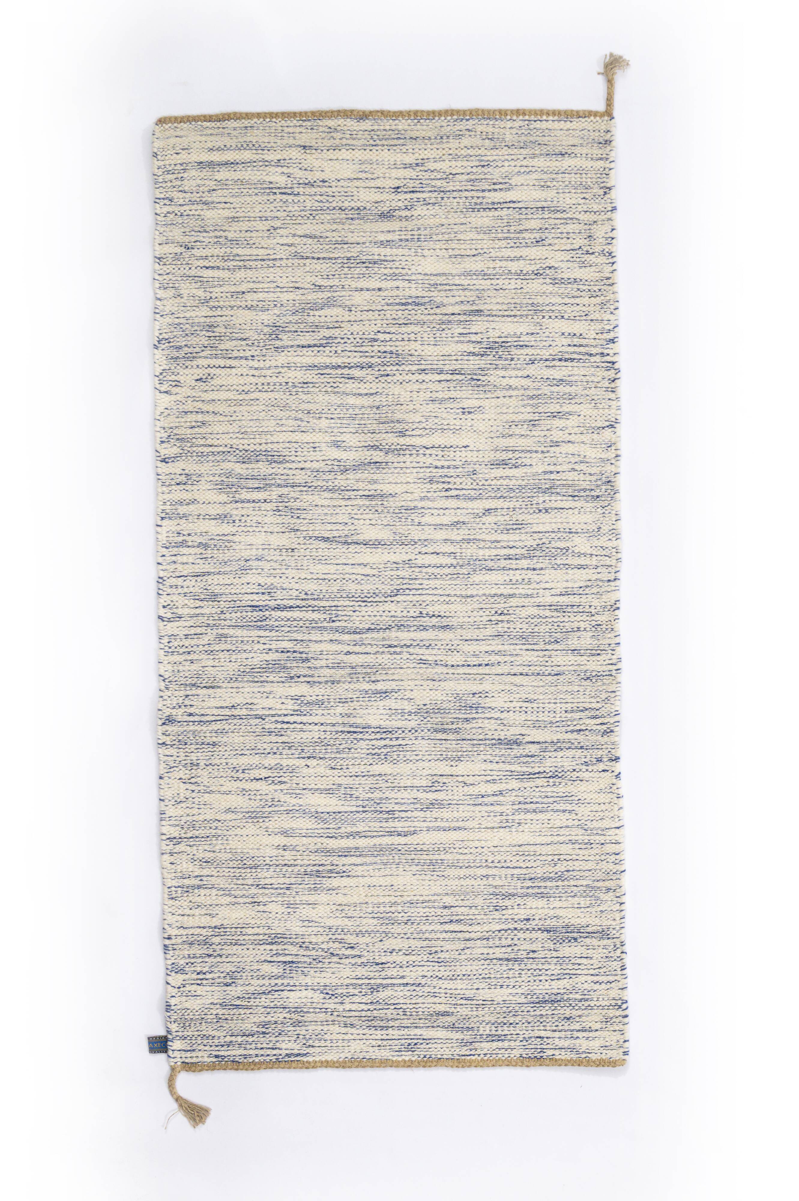 Nos scandinavian flat weave rug by axeco svenska ab. 163 x 78 cm = 64 x 31