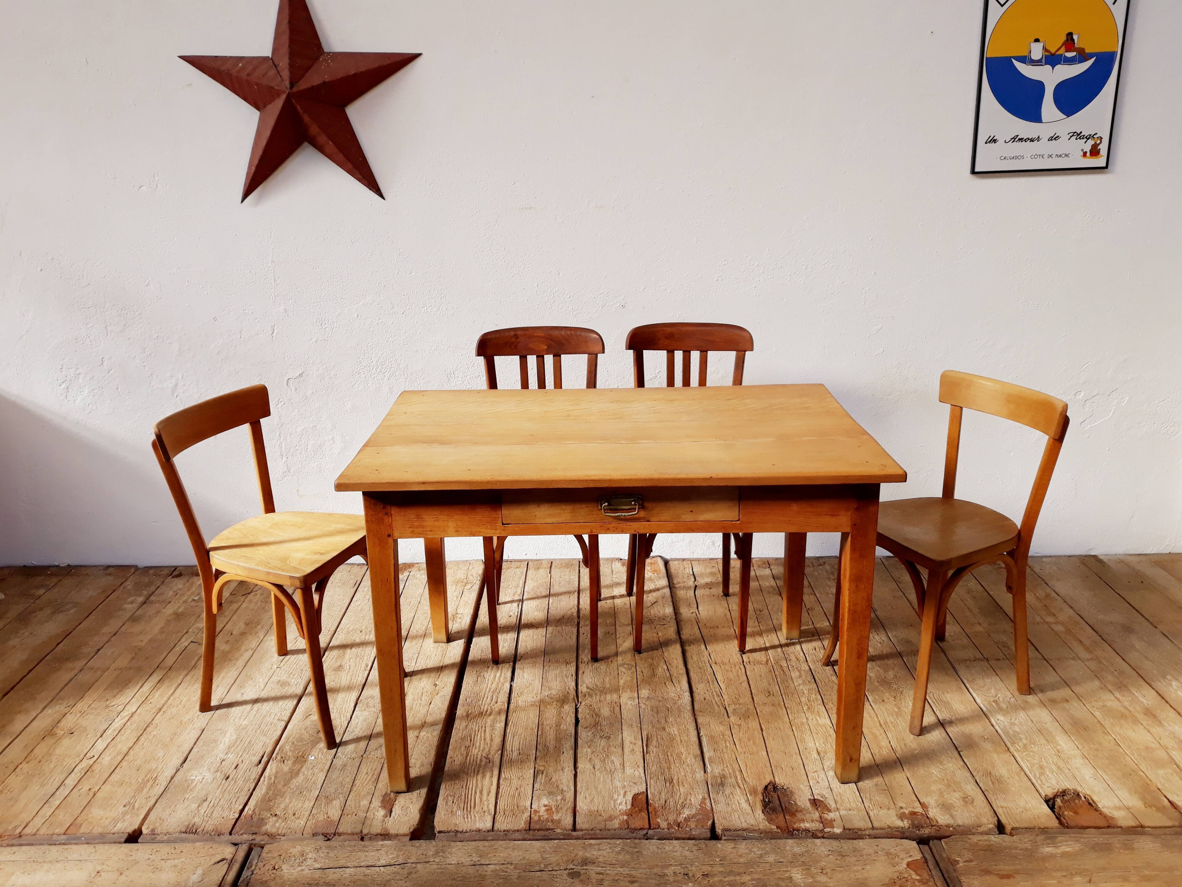 Vintage wooden table