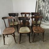 Set de 6 chaises bistrot Thonet