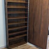 Meuble d'entrée ouvrant en bois massif