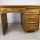 Bureau vintage chêne