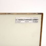 Scandinavian enfilade in teak, Möbelfabriken Linden, Horda, Sweden, 1960.