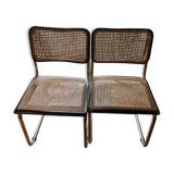 2 S32 chairs by Marcel Breuer for Thonet