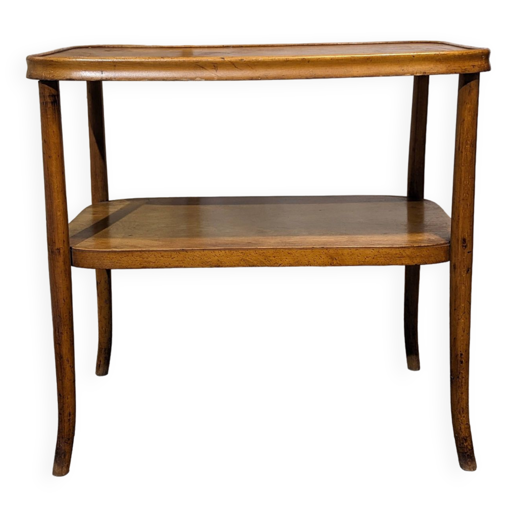 Fischel bentwood serving table