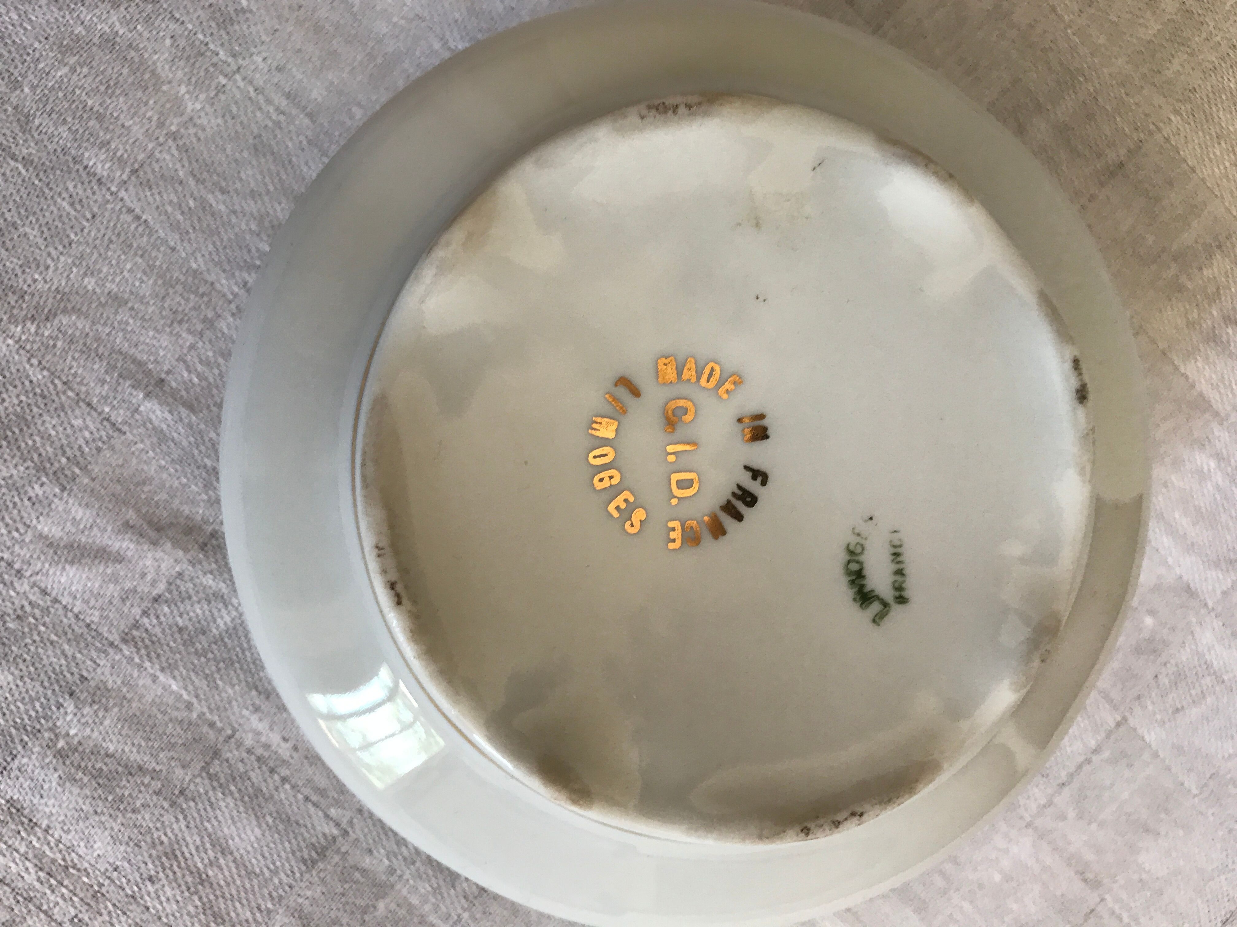 Limoges porcelain jewelry box