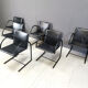 Vintage circle chairs by Metaform, 1980s, set of 6