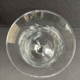 Vase - Light crystal, blown and cut