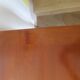 large curved chest of drawers - solid wood - cherry - 4 drawers - Louis Philippe