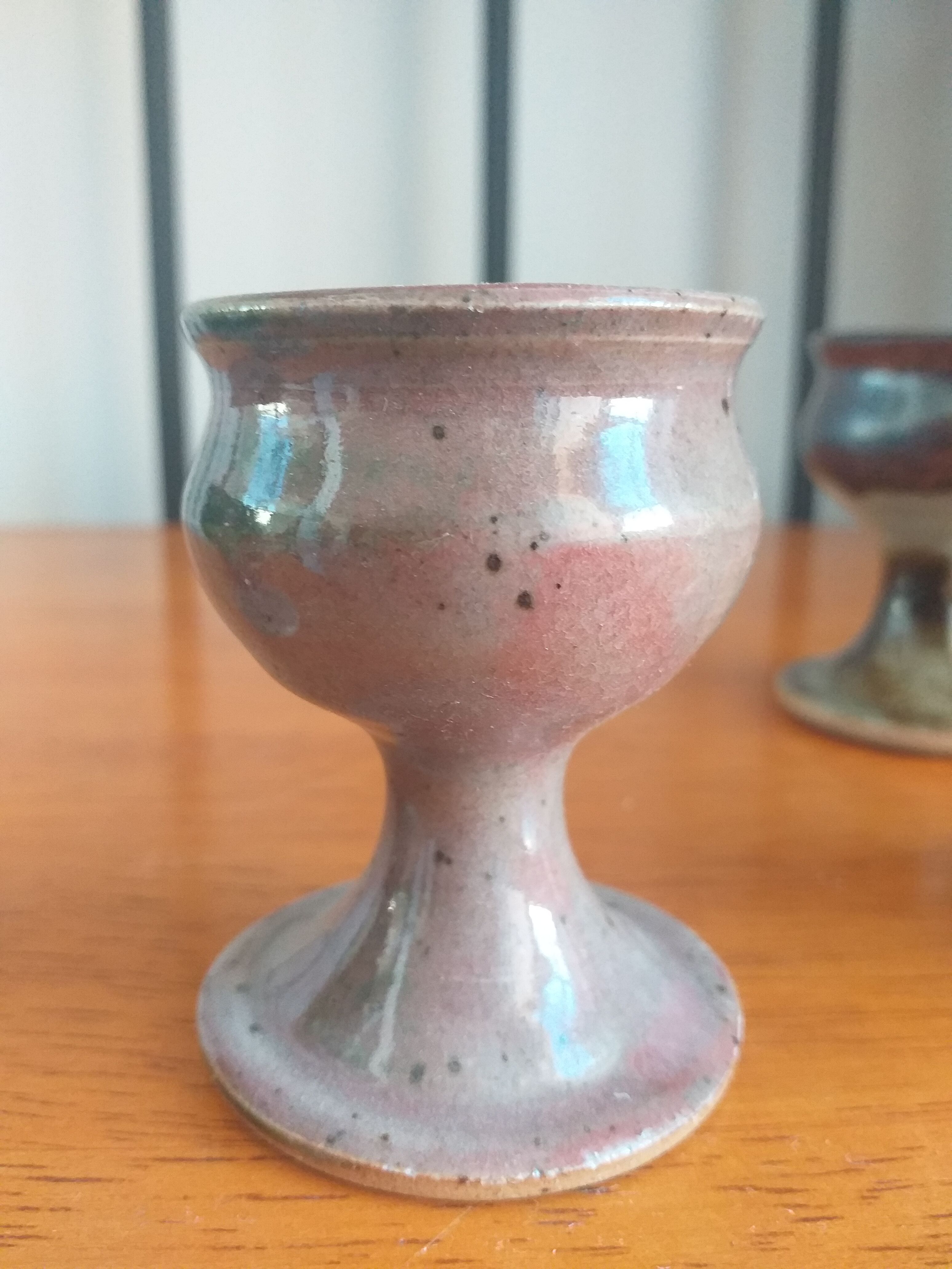 Glazed stoneware shell