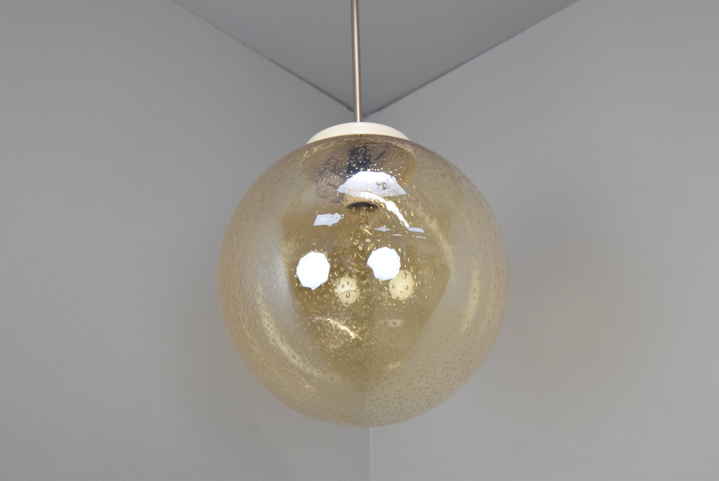 Mid-century pendant from Kamenický Šenov, Czechoslovakia, 1970s