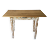 Old patinated table