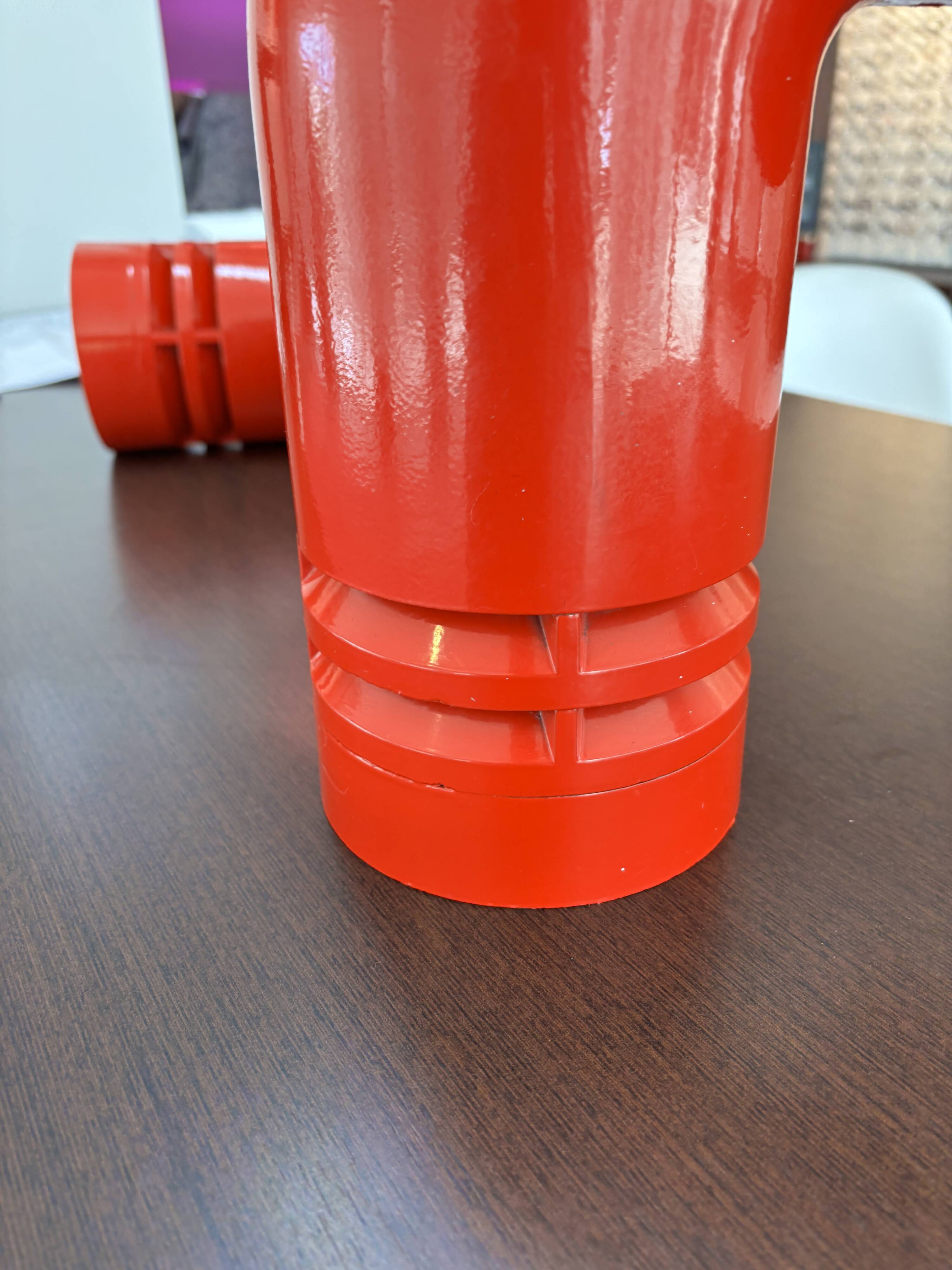 Pair of vintage Nordisk solar pipeline wall lights by Ole Plaess Jorgensen