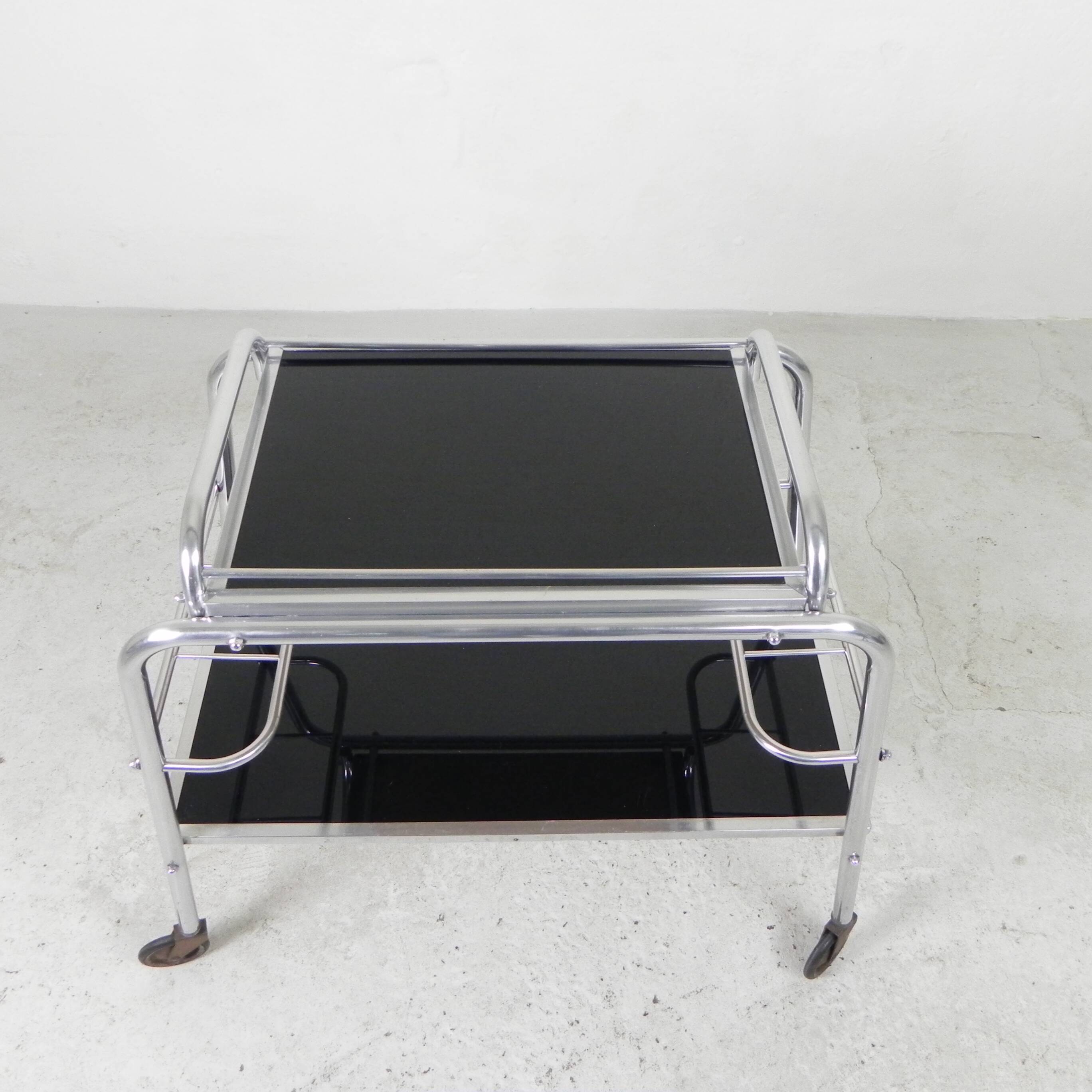 Art Deco trolley, serving trolley, 1930s