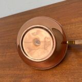 Metal and teak teapot from the mid-century, 1960s.