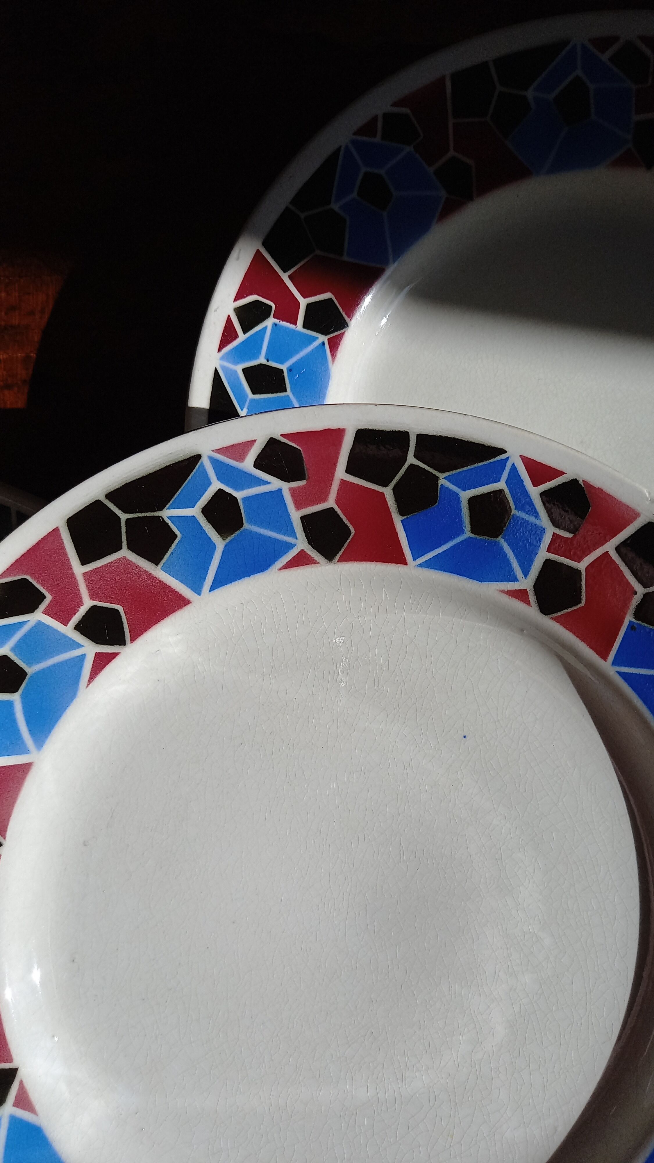 4 flat plates K.G Luneville model "Hohneck"