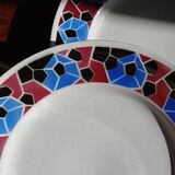 4 flat plates K.G Luneville model "Hohneck"