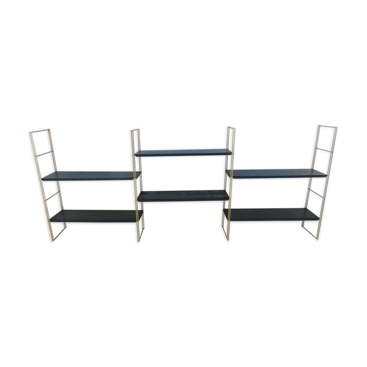 Modular wall shelf string 50s 60s