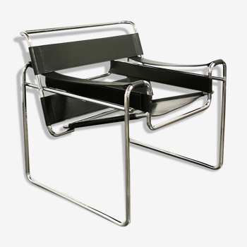 Armchair Wassily by Marcel Breuer, Habitat, 1970