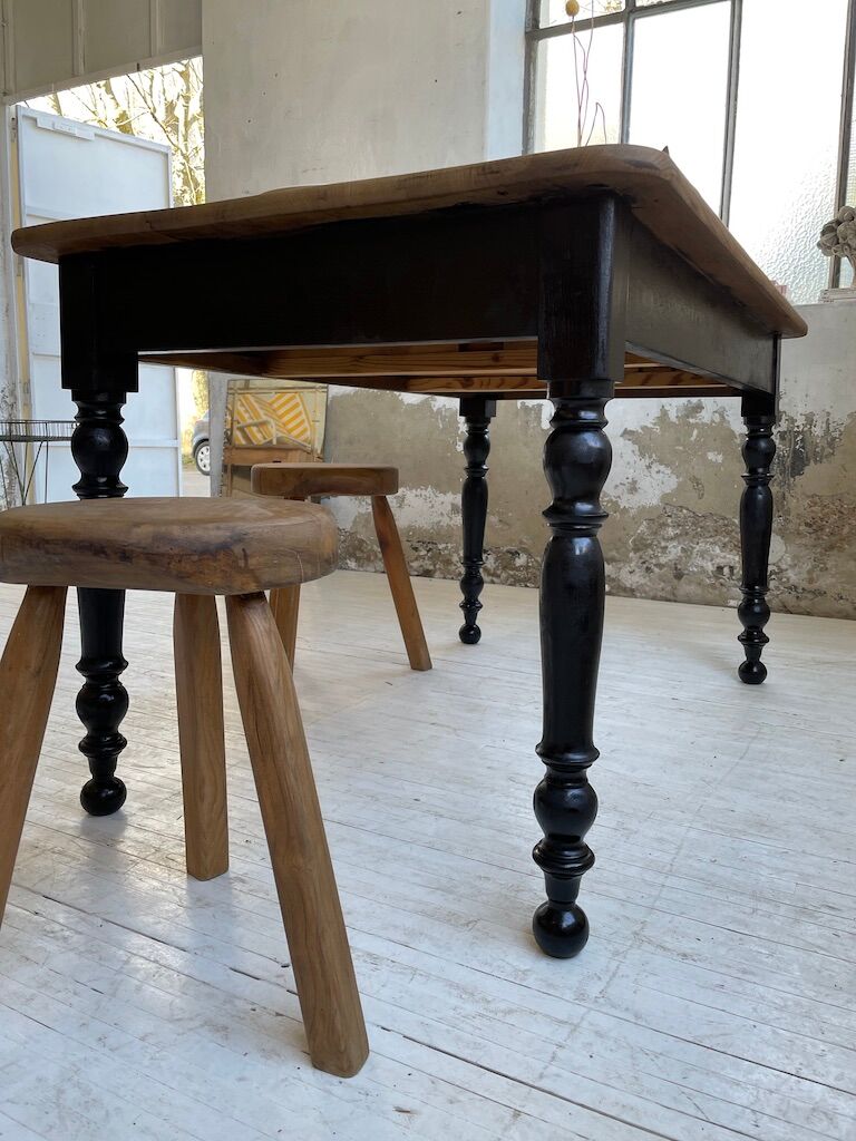 Farm bistro table in oak