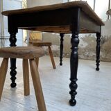 Farm bistro table in oak