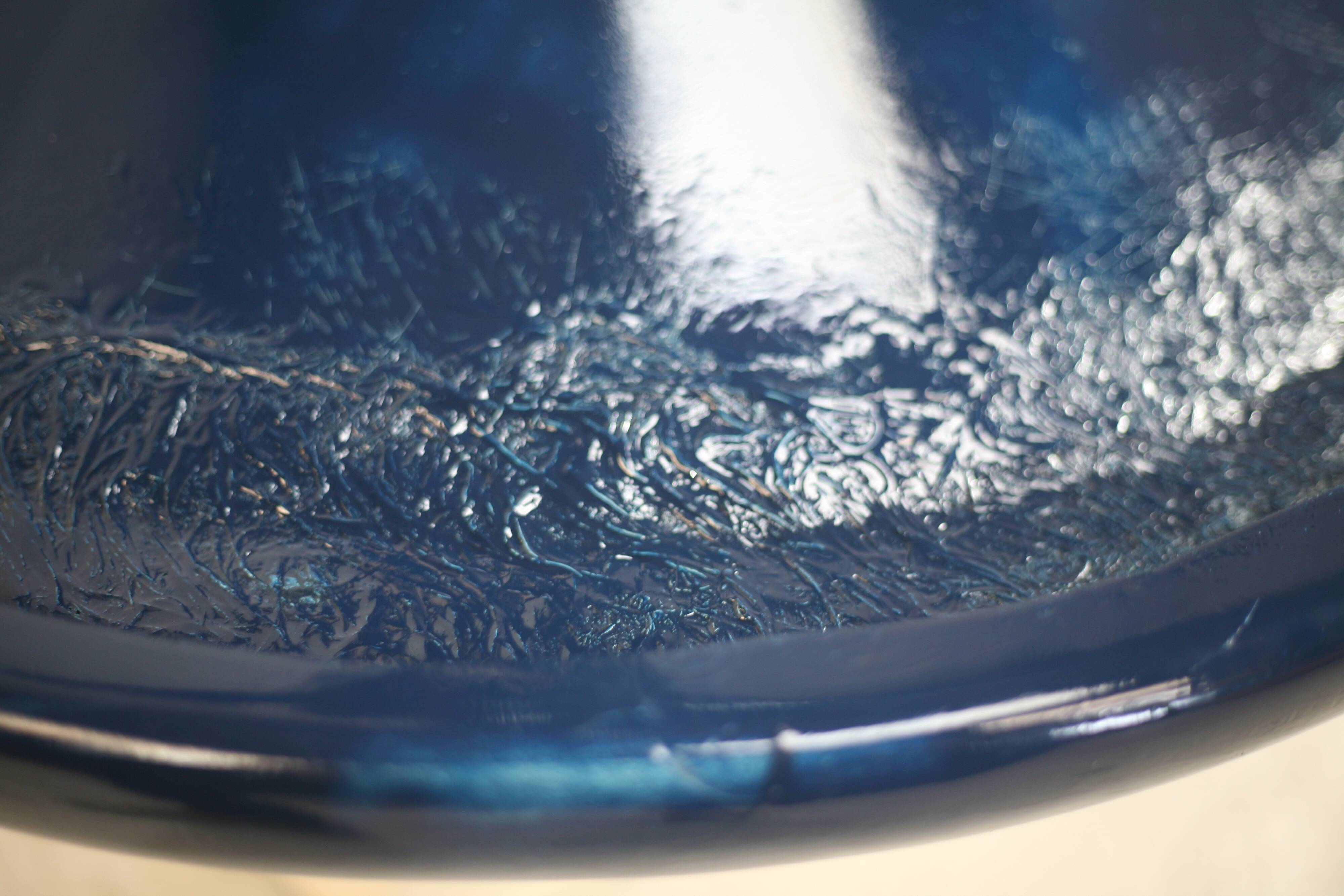 Fiberglass table, France, circa 1970