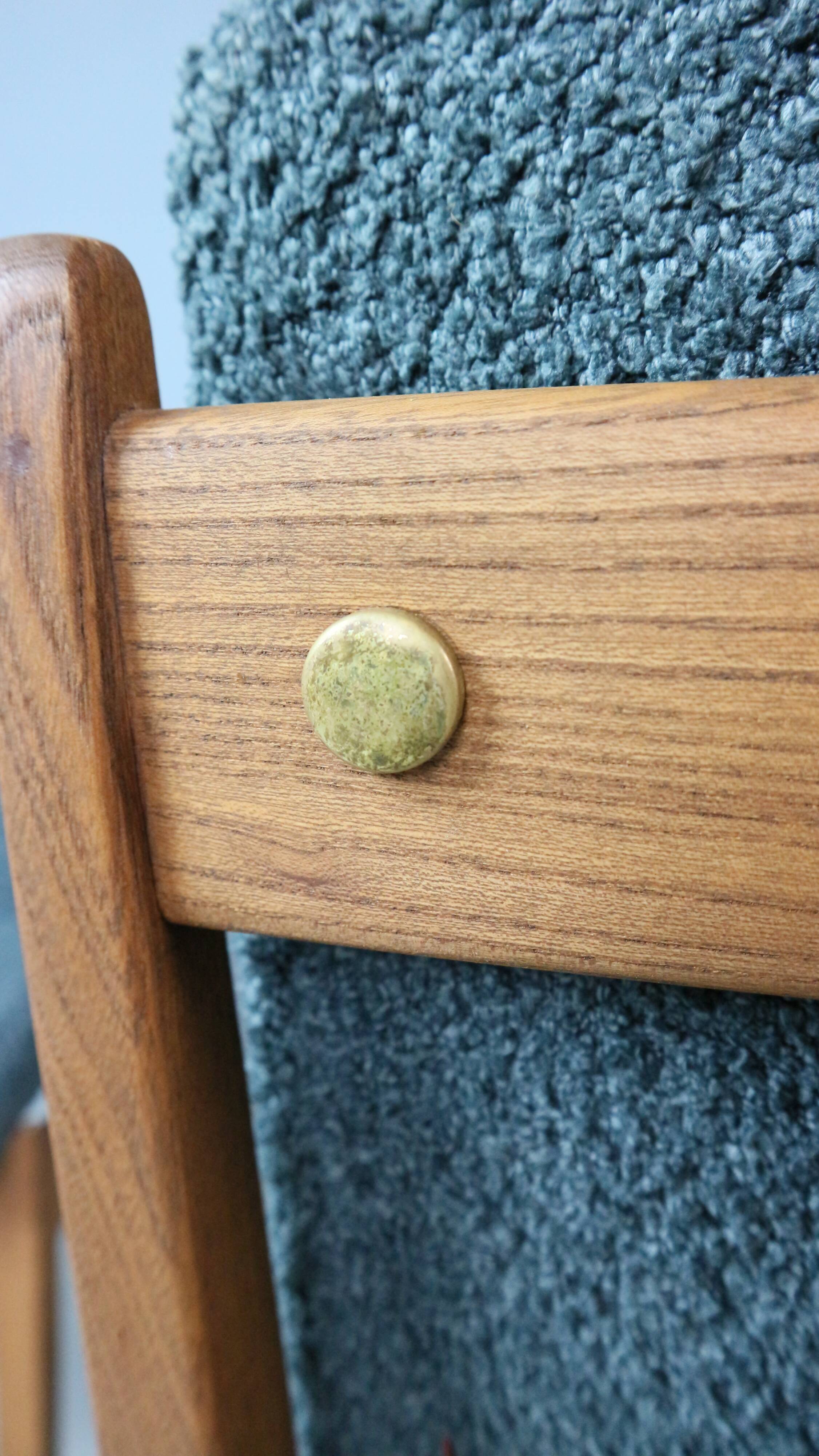 Set of four dining chairs by ISA Bergamo, 1960s.