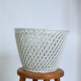 Vintage braided pot cover
