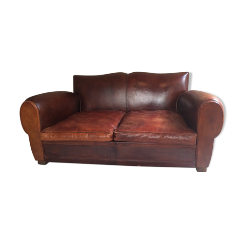 Sofa 1950 Selency Sofa 1950 Selency, 50s Style Leather Sofa