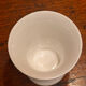 Wedgwood Bone China, small porcelain vase with floral decoration.
