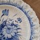 Decorative ceramic plate signed Nove di Bassano