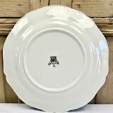 6 flat plates Gien Dionysos the children at the press 1938 1960