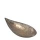 Silver-plated shell shaped great bowl,  Renato Raddi, Italy 1970s