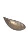 Silver-plated shell shaped great bowl,  Renato Raddi, Italy 1970s