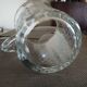 Carafe / Pitcher in cut crystal 1950s/1960s