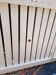 Vintage white wooden garden furniture