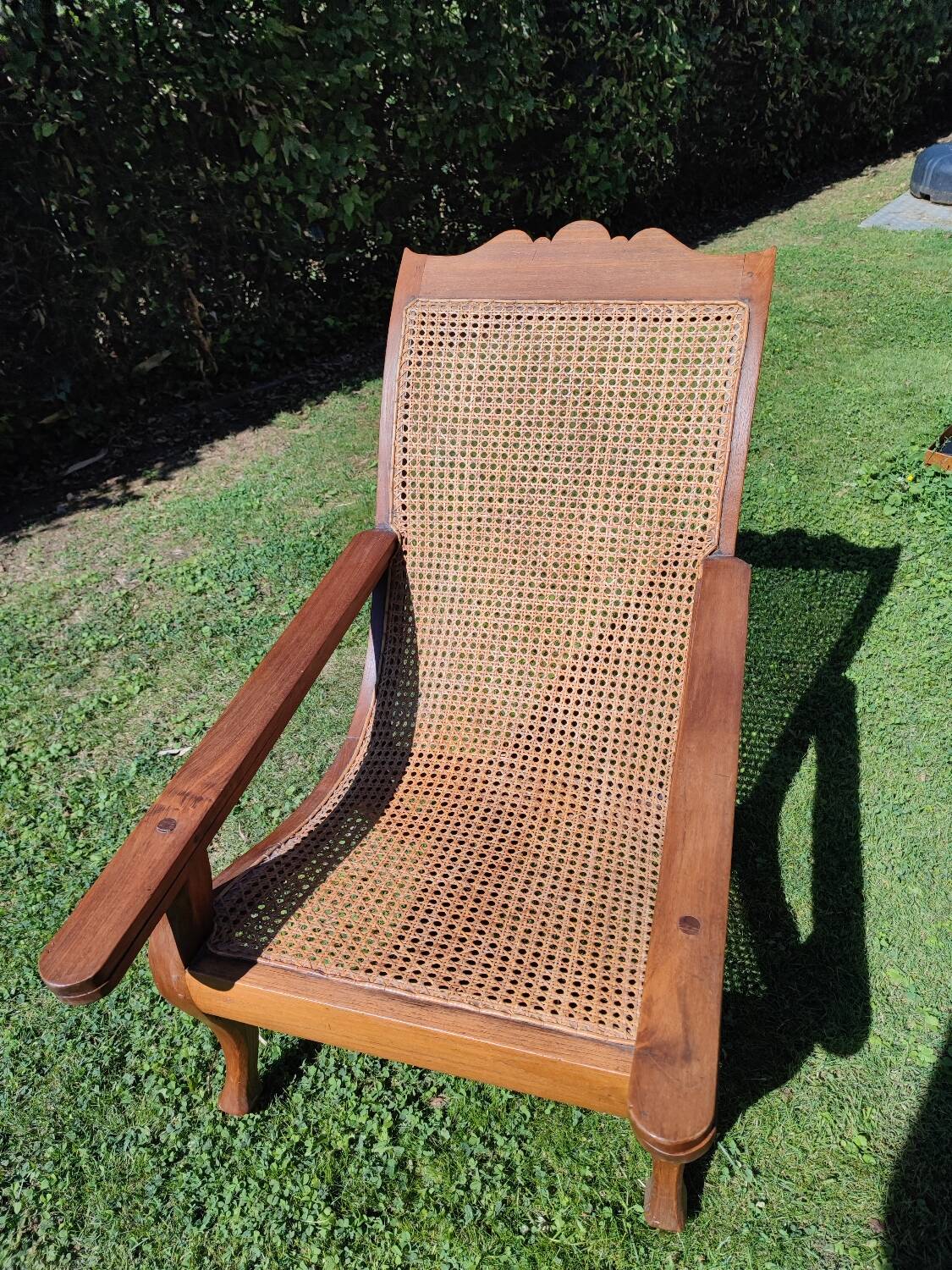 Colonial armchair from Bali, or the plantation chair