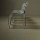 Set of 4 FPE chairs by Ron Arad for Kartell 1990s