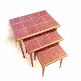 Table gigognes, années 1970