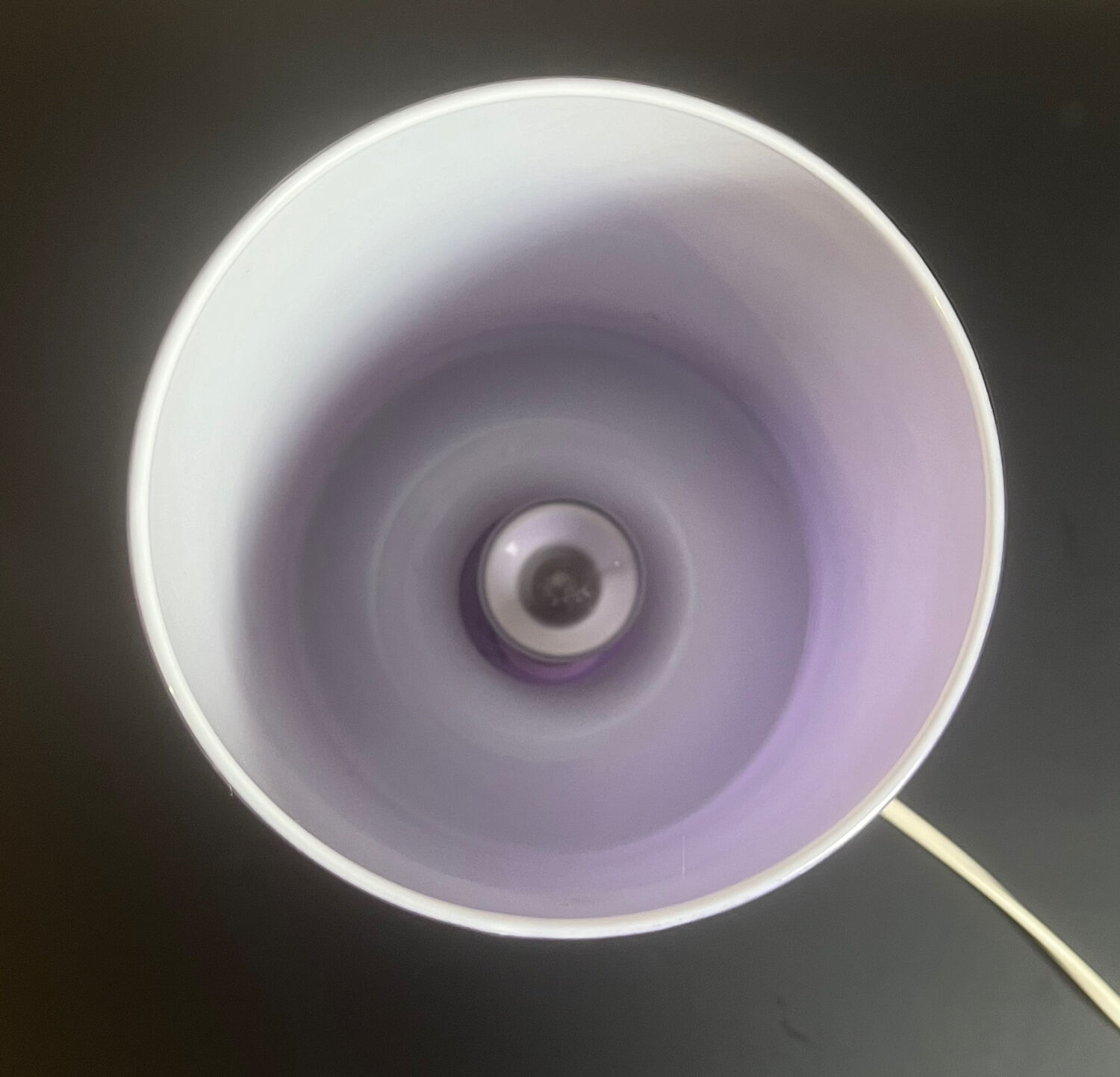 Lampe champignon ikea lykta violet vintage