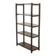 Mid-Century Bamboo and Teak Bookcase Room Divider 1970s
