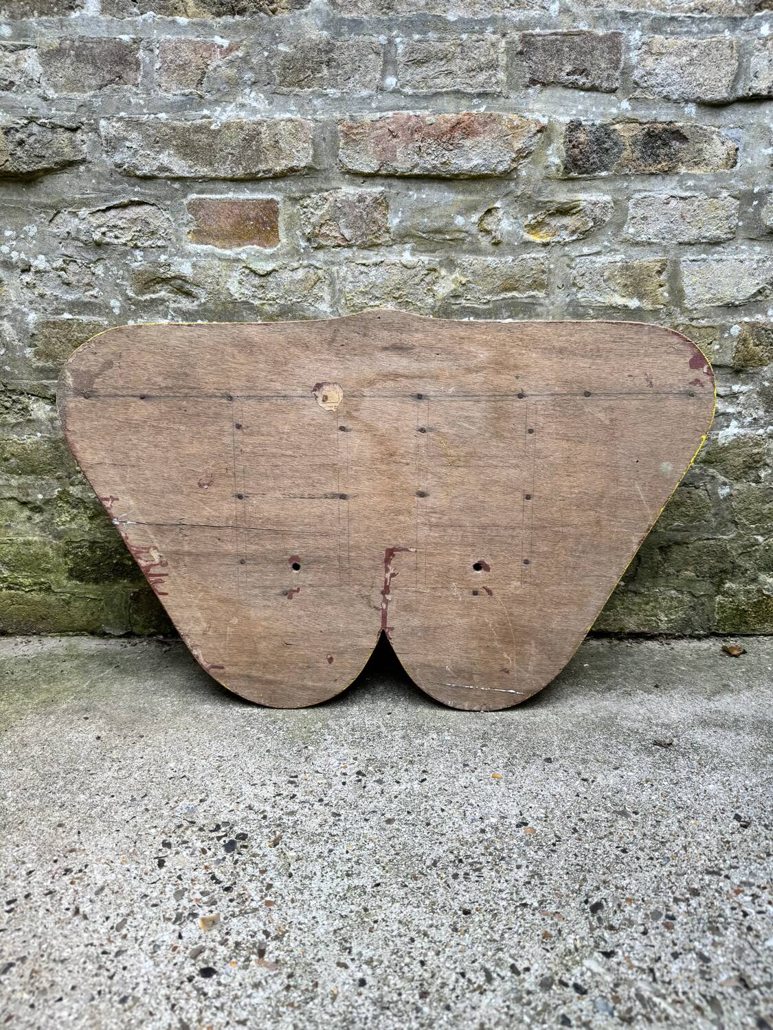 Old small vintage storage shelf