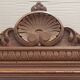 Louis XVI mirror in carved wood, 19th century.