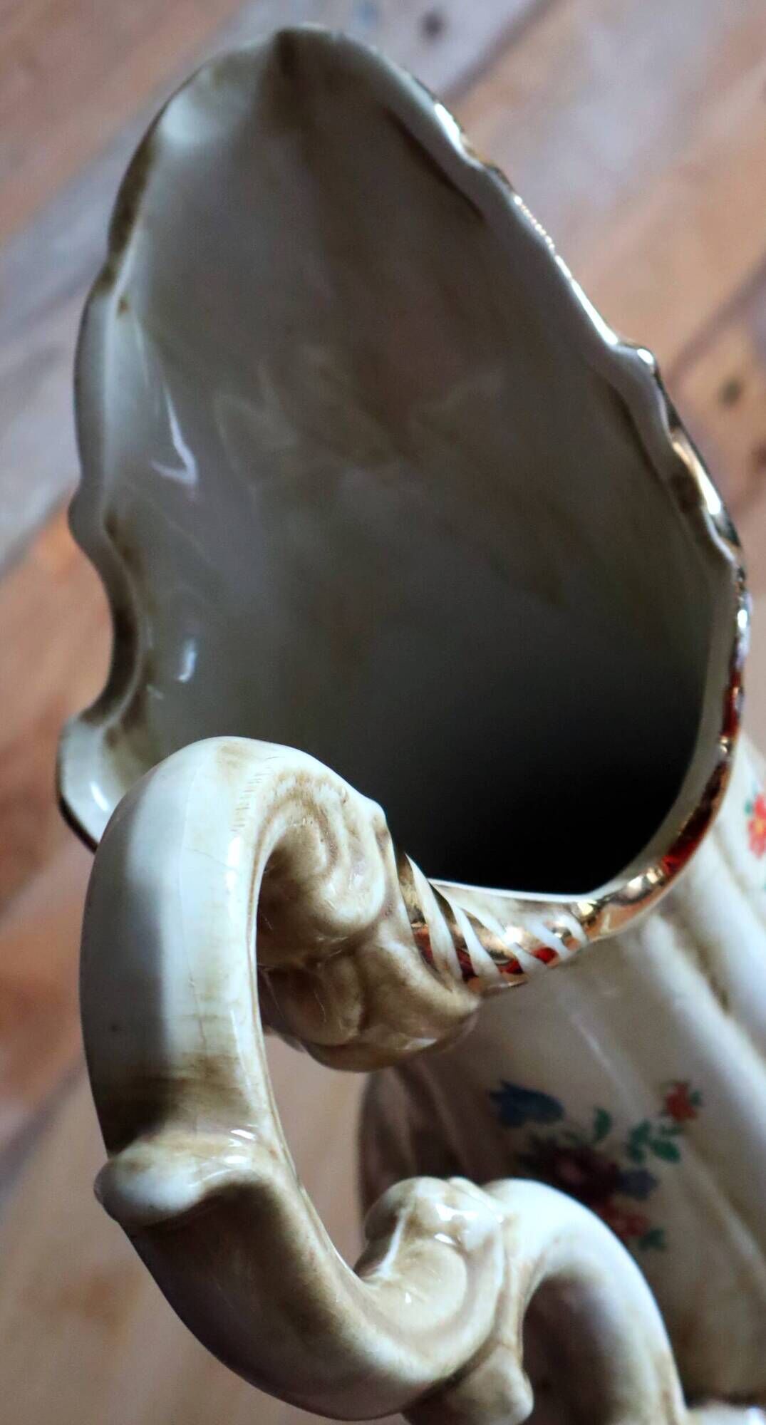 Large ceramic jug in Italian – Ceramica Le Torri