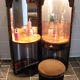 70's moumoutte dressing table, distributed by Roche Bobois