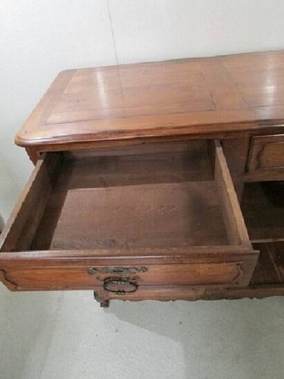 Very large Louis XV period buffet, authentic