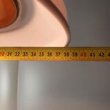 Vintage space-age plastic pendant lamp