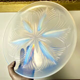 Verlys opalescent /opaline decorative tray (d.32.3cm)