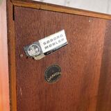 Vintage Scandinavian teak bookcase by Børge Mogensen for Søborg Møbelfabrik, 60s